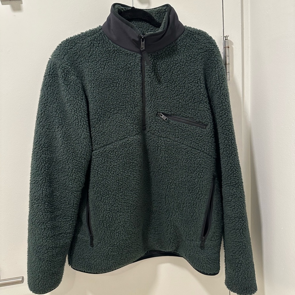 hill city quarter zip fleece size m worn 6x